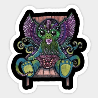 Baby Cthulhu Sticker